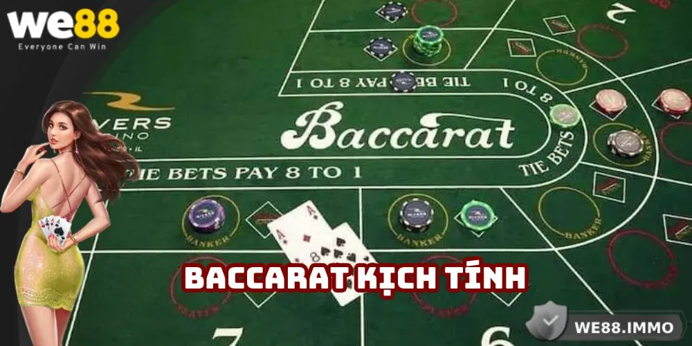 Baccarat là game bài đổi thưởng kịch tính phổ biến hiện nay