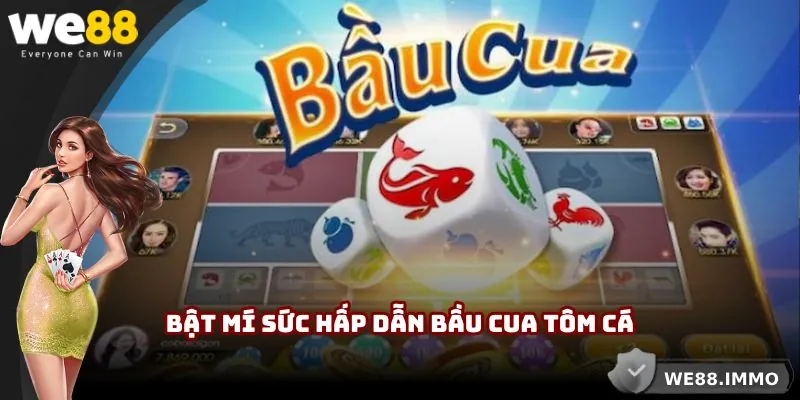 Bật mí sức hấp dẫn về tựa game Bầu Cua Tôm Cá