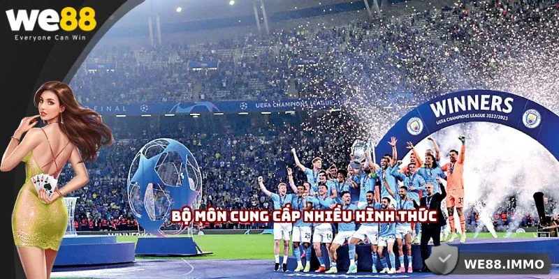 Bộ môn cung cấp nhiều hình thức