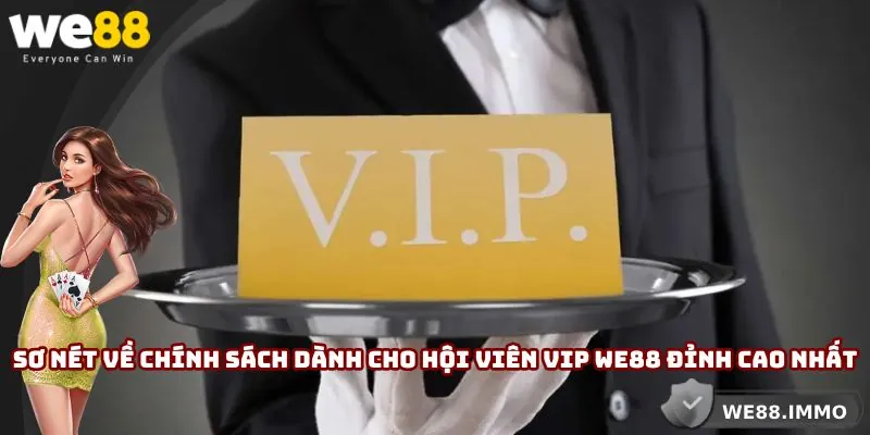 Sơ nét về chính sách dành cho hội viên VIP WE88 đỉnh cao nhất