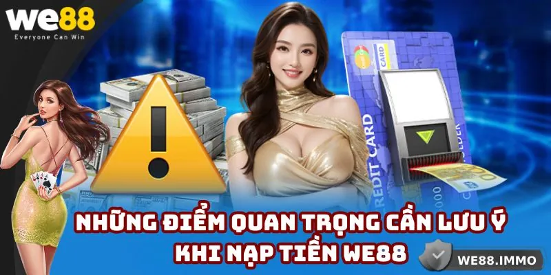 Thành viên cần chú ý một vài điểm khi gửi vốn cá cược