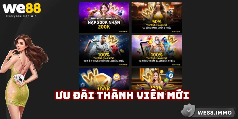 Ưu đãi dành cho khách hàng mới tham gia vào nền tảng trực tuyến